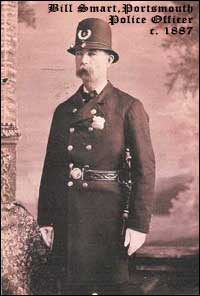Officer Bill Smart in Uniform, c. 1887