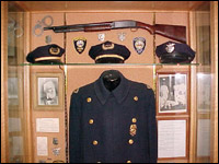 Old PPD Uniform in Display Case