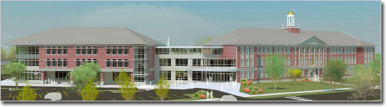 Portsmouth Middle School design rendering