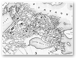 Old map of Portsmouth