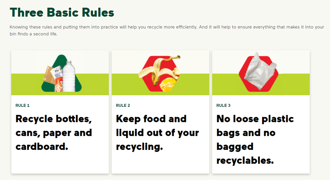 Waste Management Recycling Tips