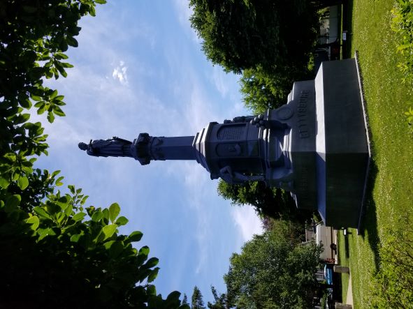 Soldiers & Sailors monument in Goodwin Park