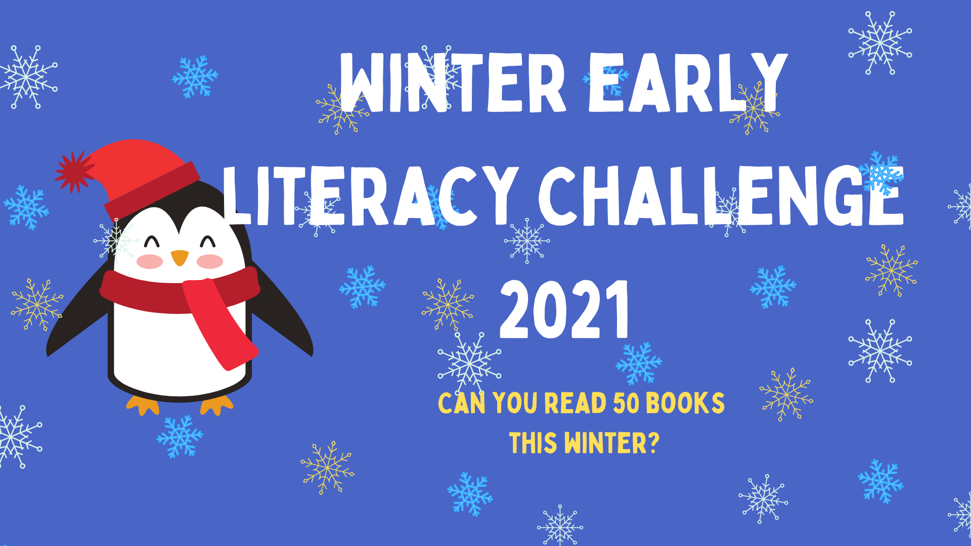 Winter Early Literacy Challenge -- link to PDF