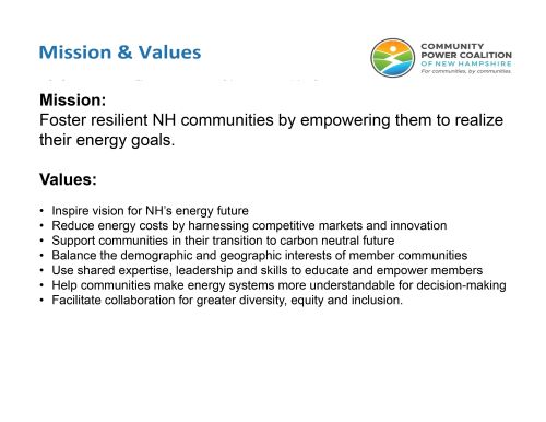 CPCNH Mission and Values