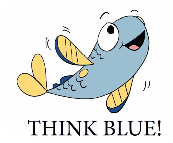 Think Blue Fish