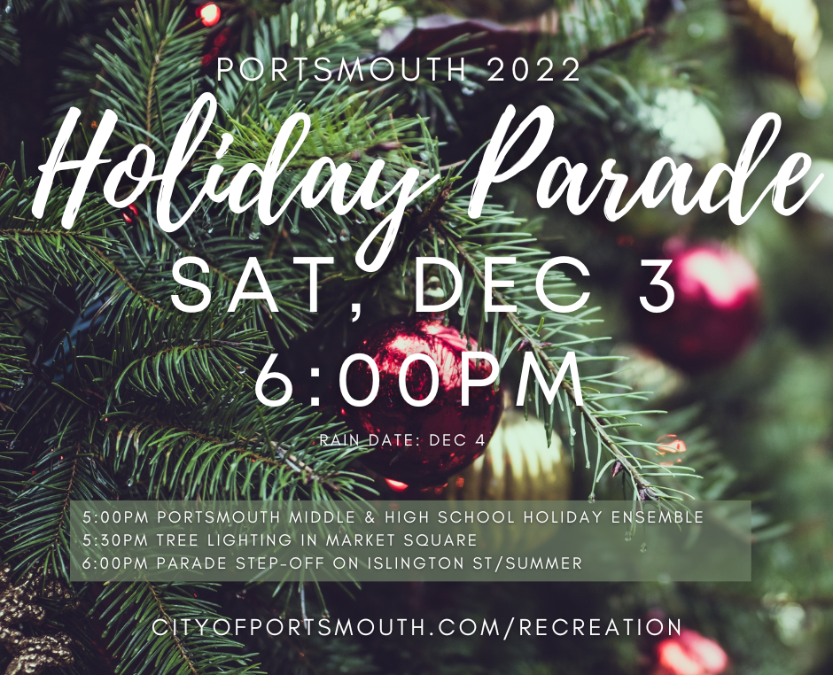 Holiday parade 2022 save the date