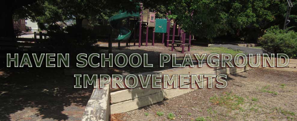 Haven School Playground Improvements banner