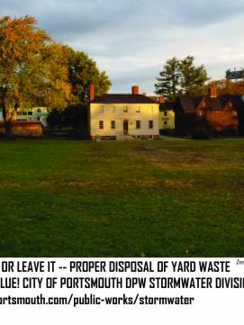 Yard waste flyer