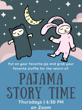 PJ Story Time-- link to calendar