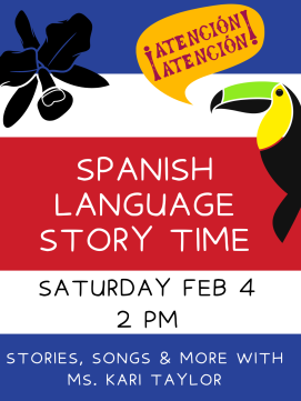 Spanish Language Story Time -- program description