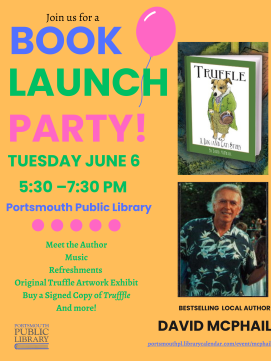 David McPhail Truffle Book Launch -- link to event details