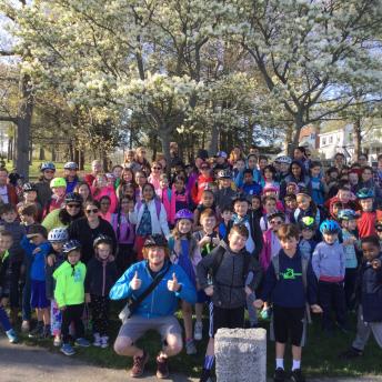 Portsmouth Walk and Bike to School Day 2018