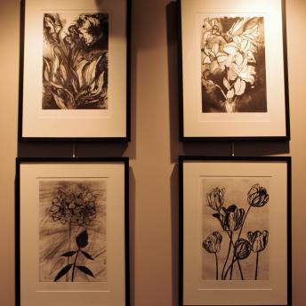 Jim Dine - Four Prints from the Suite of Flora