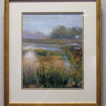 Foggy Morn in a Marsh by Catherine DiPentima