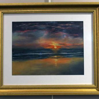 Jenness Beach Sunrise by Pat DuBois