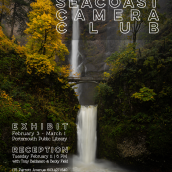 Seacoast Camera Club Exhibit Poster
