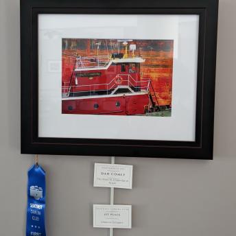Dan Comly - The Mary M. Coppedge at Work - 1st Place, Amateur Category
