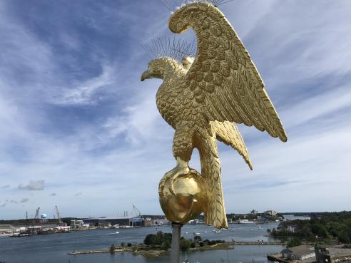 Liberty Pole eagle.
