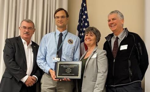 NH DES presents Water Protection Award to City of Portsmouth