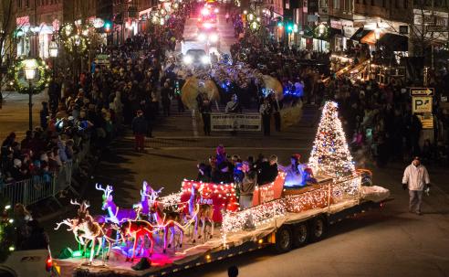 Illuminated Holiday Parade (Credit: David J. Murray/ClearEyePhoto.com)